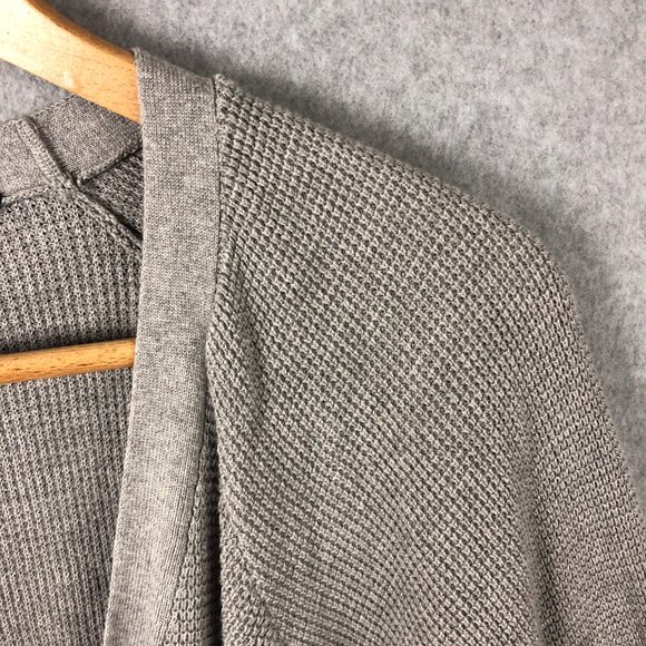 Simply Vera Wang Waffle Knit Tie Waist Cardigan Size XXL - Picture 2 of 5